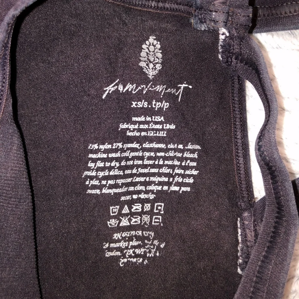 NWOT! Free People Movement Good Karma Onesie XS/S - Picture 14 of 15